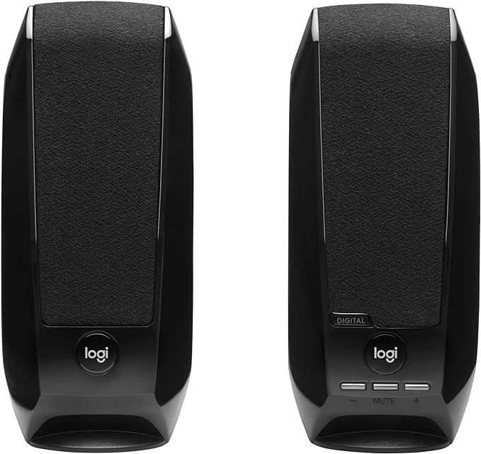 Logitech S150 USB Speakers with Digital Sound | Built-in volume and mute controls, 1.2W RMS power, plastic body, ideal for PC - Image 2