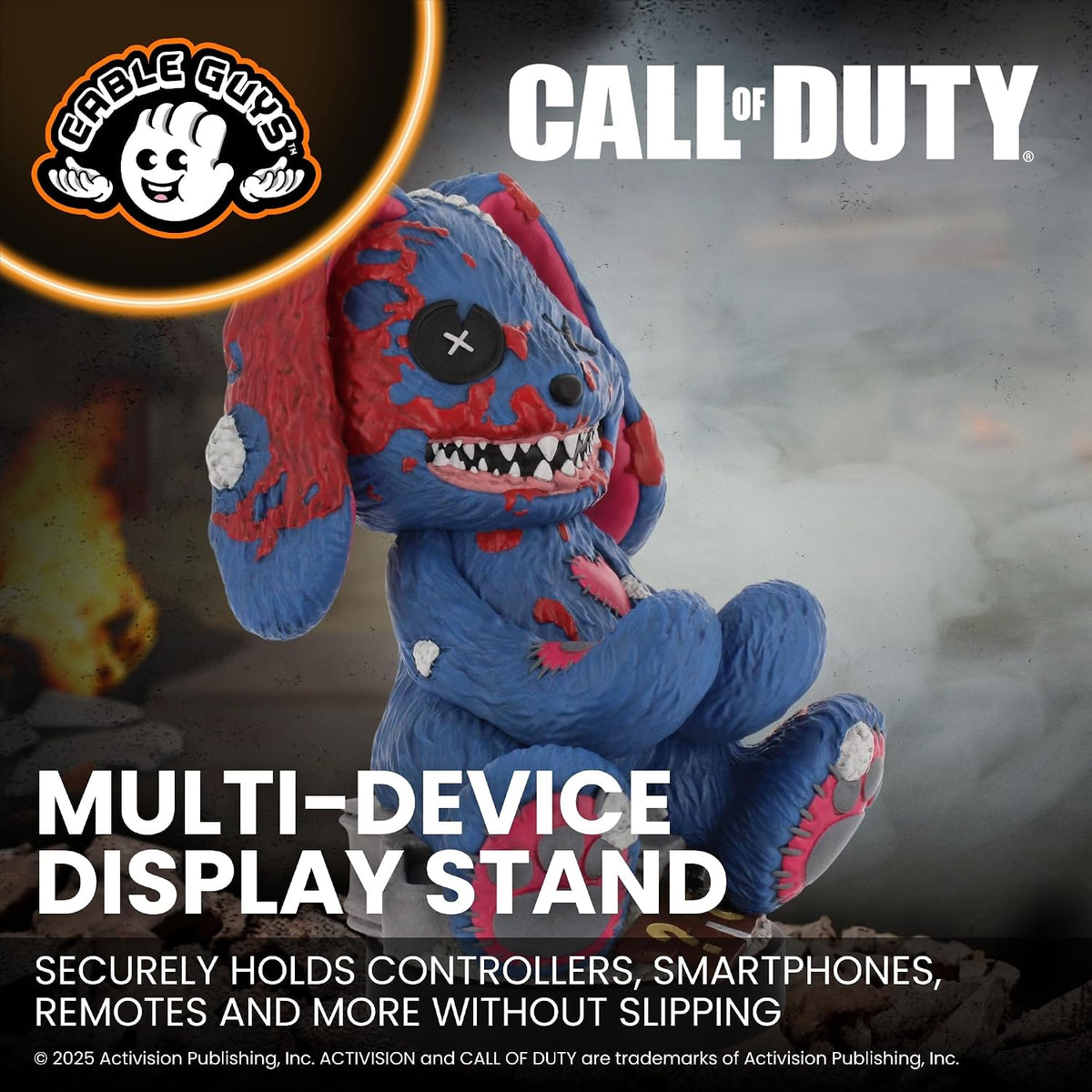 Cable Guys Call of Duty Mr Peeks Controller Holder & Phone Stand - Gaming Setup Accessories for Desk and Game Room, Controller Stand Compatible with Xbox, PlayStation & Most Standard Game Controllers - Image 3