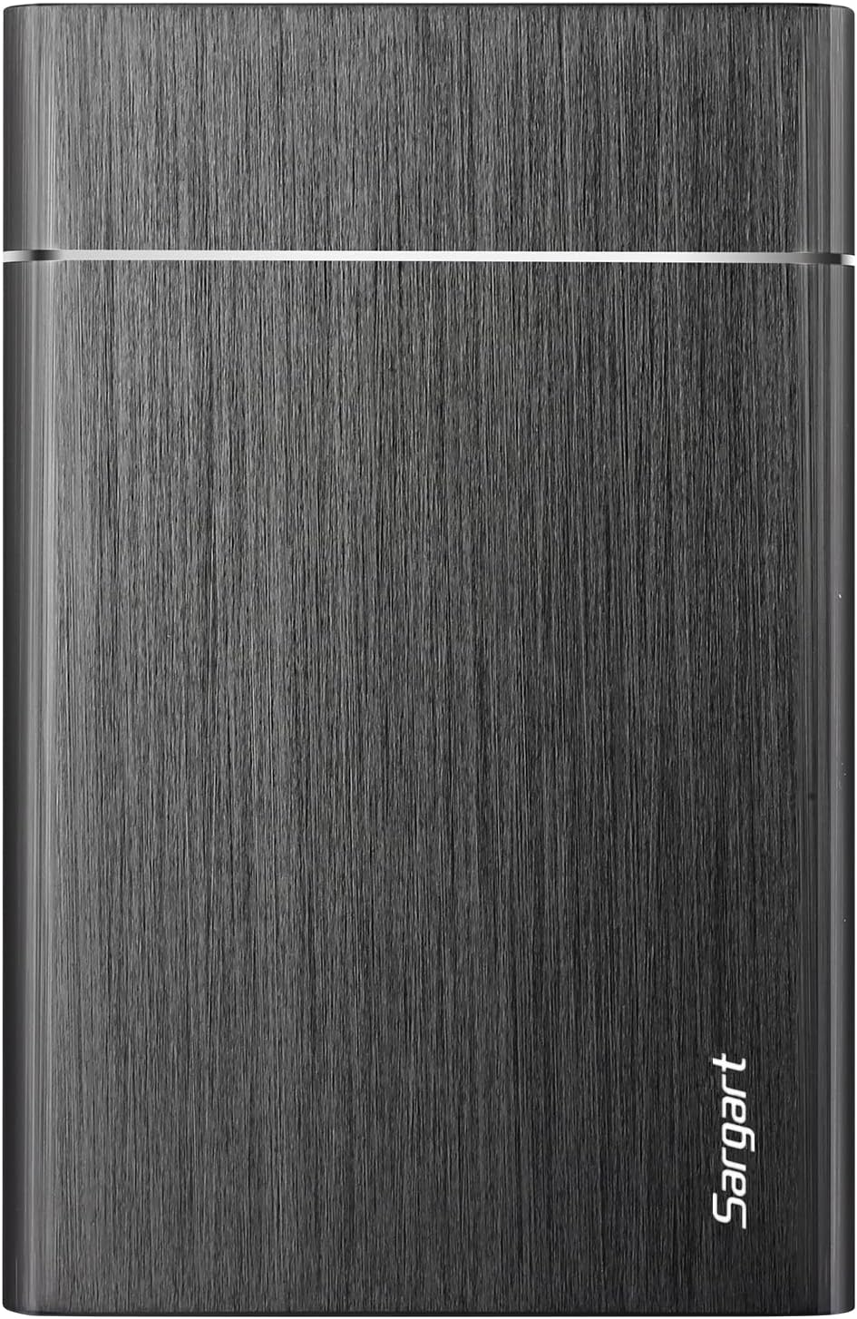 320GB Portable External Hard Drive USB3.0 Mobile HDD Storage for PC, Mac, Desktop, Laptop, Mac, Chromebook, Xbox One, Xbox 360, PS4 (Black) - Image 2