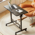 TigerDad Sturdy TV Tray Table with Wheels Rolling Tray for Eating on Couch by TigerDad