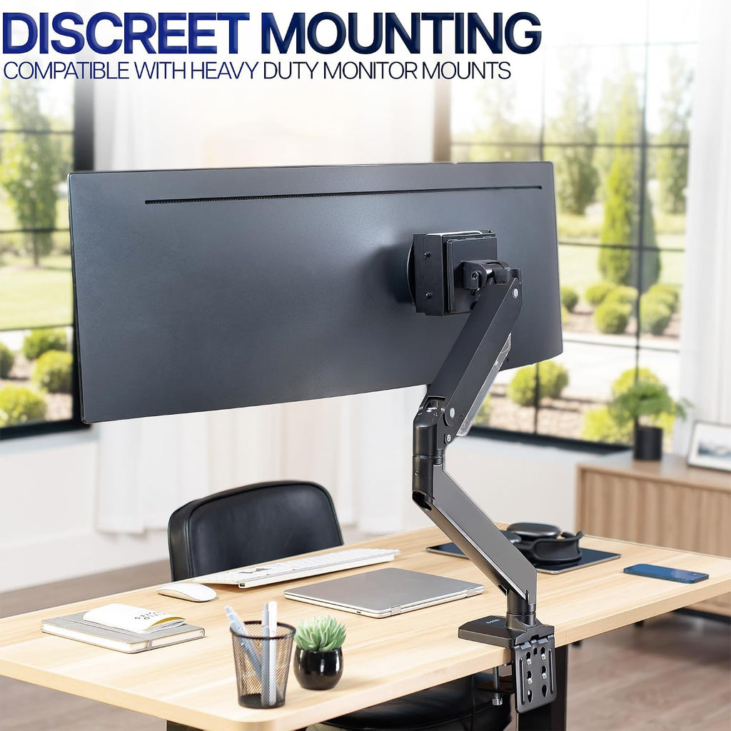 VIVO Black Behind Monitor VESA Mount Designed for Mac mini, MOUNT-MINI24 - Image 9