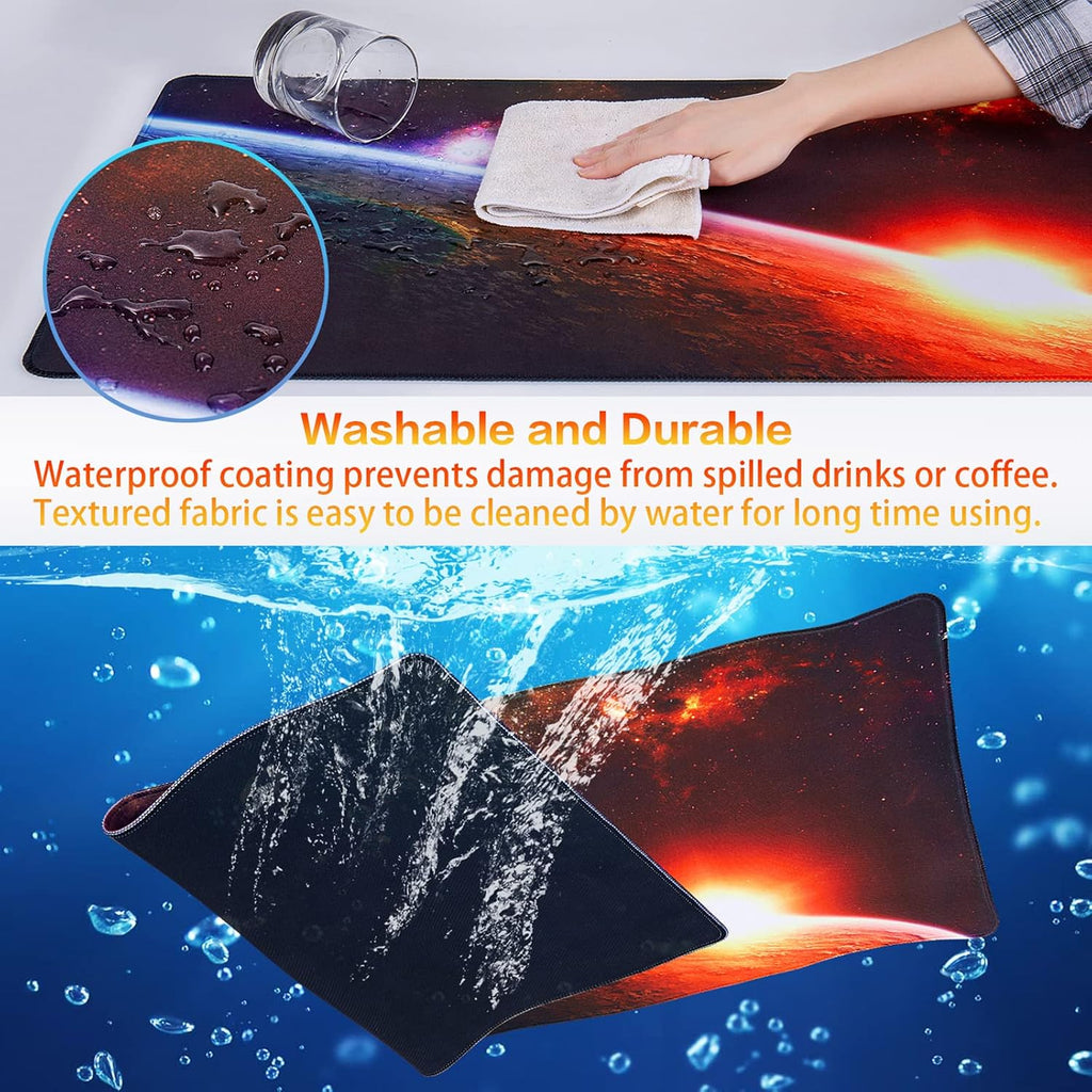 Canjoy Gaming Mouse Pad, 31.5x15.7in Large Mouse Pads for Desk Keyboard Pad - Image 4