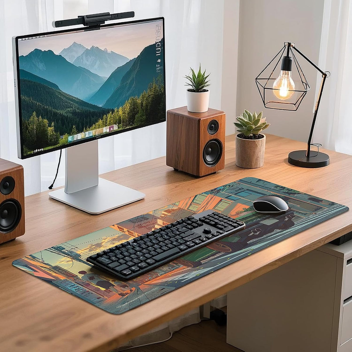 Gaming Mouse Pad - (31.5"×11.8") Sports Car Large Mouse Pads for Desk - Desk Mat for Keyboard and Mouse with Non-Slip Base, Desks Pad Matfor Game/Office & Home - Image 7