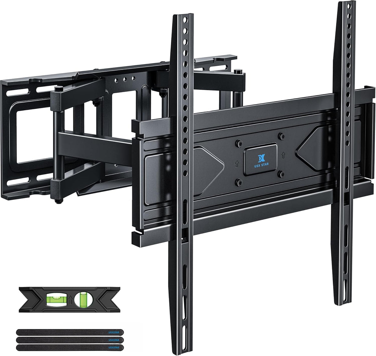 UL Listed Full Motion TV Wall Mount Bracket 40 50 55 65 inch TVs by USX STAR
