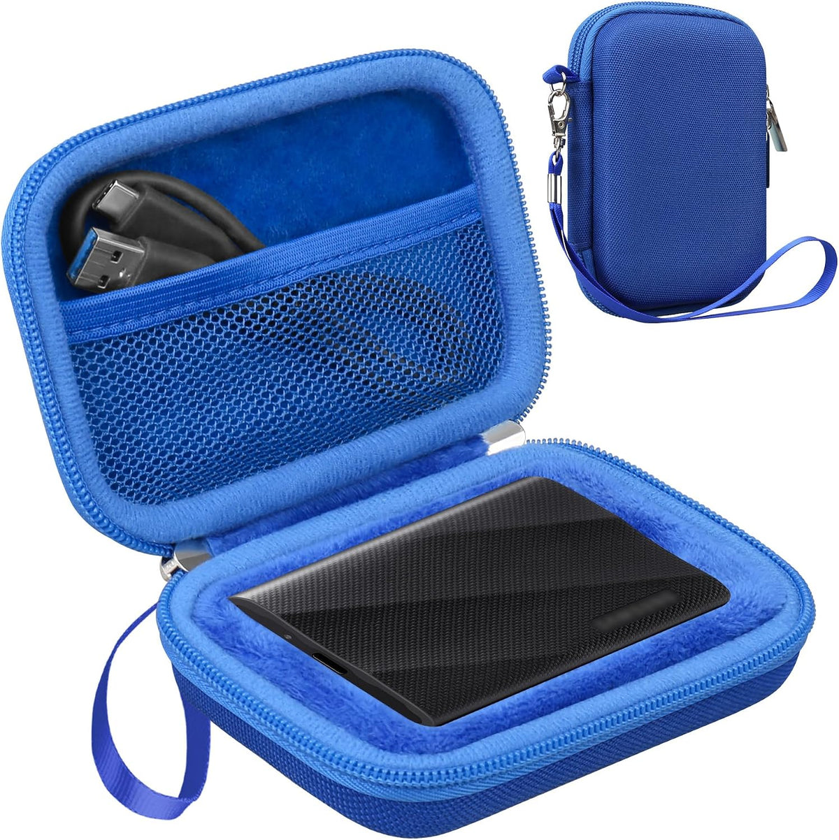 Lacdo Hard Carrying Case for Samsung T9 Portable SSD 1TB 2TB 4TB by Lacdo