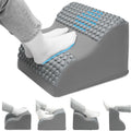 Foot Rest for Under Desk with Massage Dots, 3-Tier Foot Stool, Grey by FFOGH