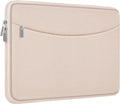 Laptop Case 14 inch, Shockproof Protective Laptop Cover Briefcase Carrying Computer Bag with Accessory Pocket Portable Computer Sleeve for 14" MacBook, HP, Dell, Lenovo, Acer, Pink by ampoock