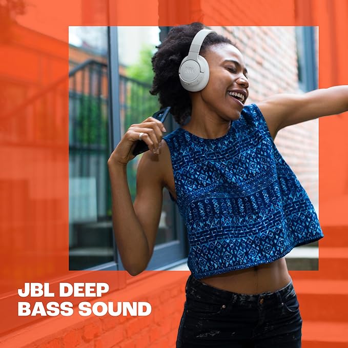 JBL Tune 770NC - Wireless Over-Ear Headphones - Blue | Adaptive Noise Cancelling with Smart Ambient, Bluetooth 53 with LE Audio, JBL Pure Bass Sound - Image 6