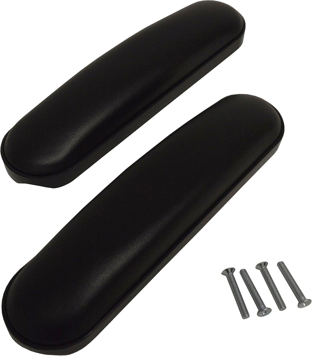ALCO Universal Desk Length (9-1/8") Wheelchair Arm Pads, Black (Pair), Universal: Fits Most Invacare, Medline, Drive, E&J, Guardian, Lumex, Tuffcare, ALCO & Other Desk Arm Manual Wheelchairs by ALCO