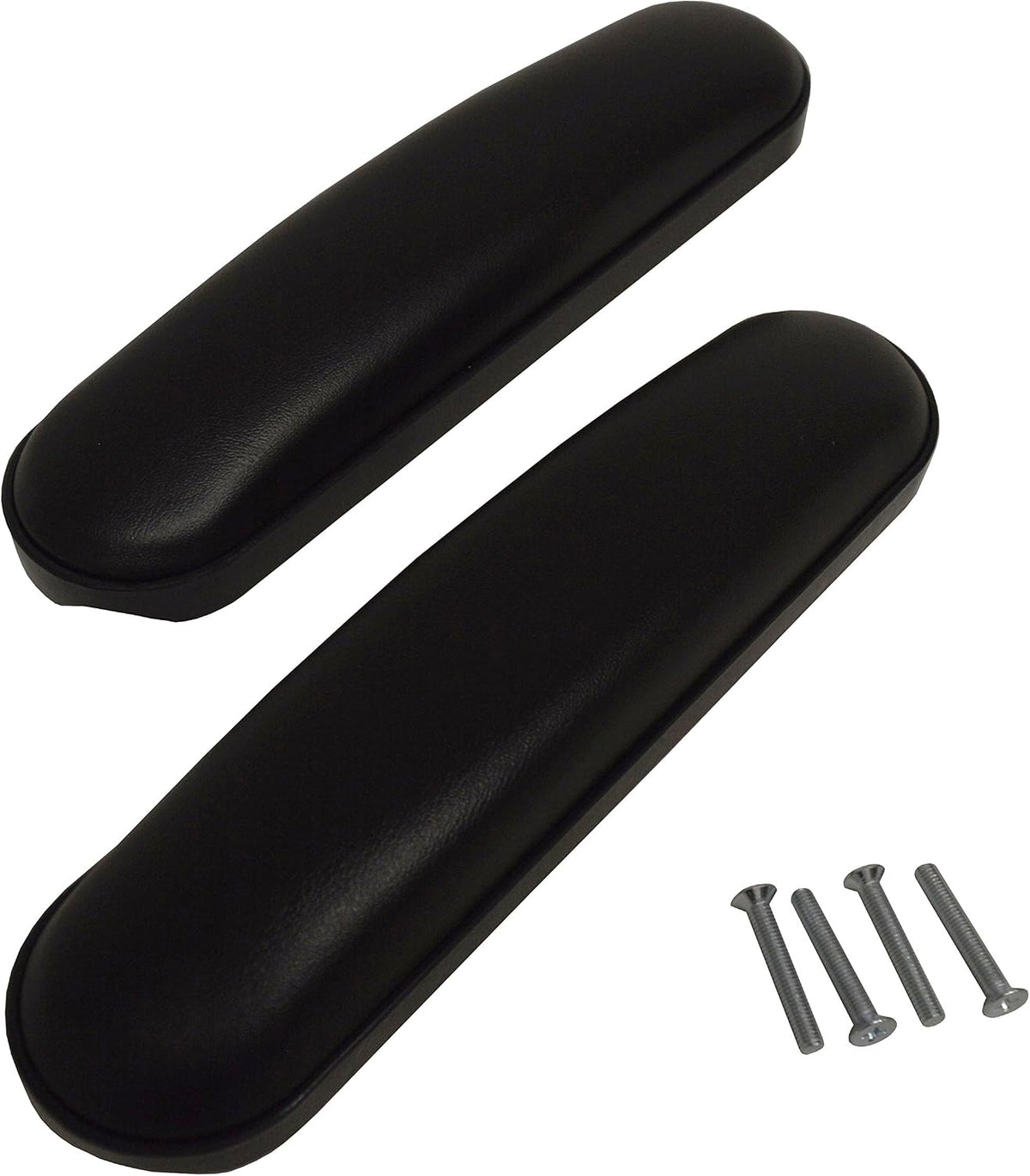 ALCO Universal Desk Length (9-1/8") Wheelchair Arm Pads, Black (Pair), Universal: Fits Most Invacare, Medline, Drive, E&J, Guardian, Lumex, Tuffcare, ALCO & Other Desk Arm Manual Wheelchairs by ALCO