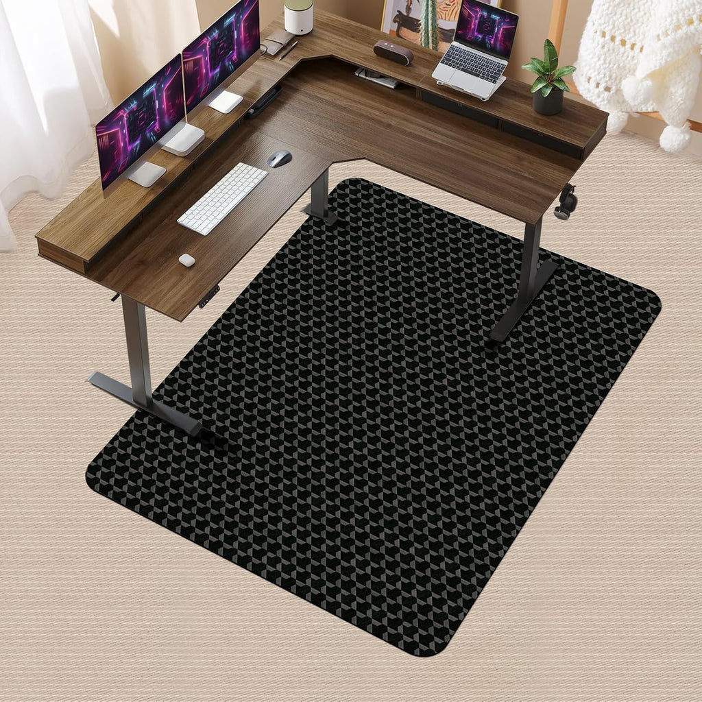 Vicwe Office Chair Mat for Carpet, 48"x40" Heavy Duty Chair Mat with Studs by Vicwe