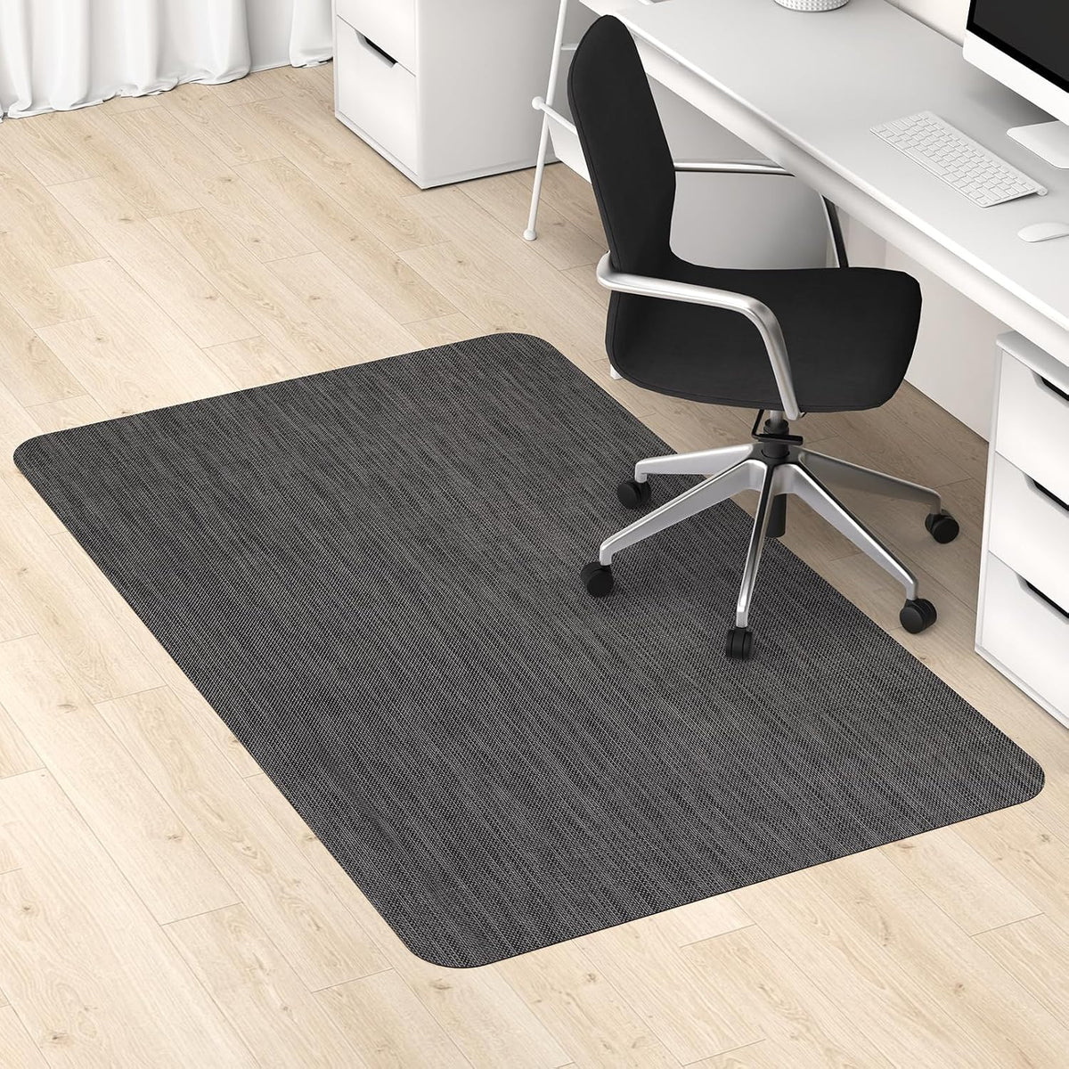 Office Chair Mat for Hardwood Floors, Anti-Slip PVC, 40"x 55" by Blvornl
