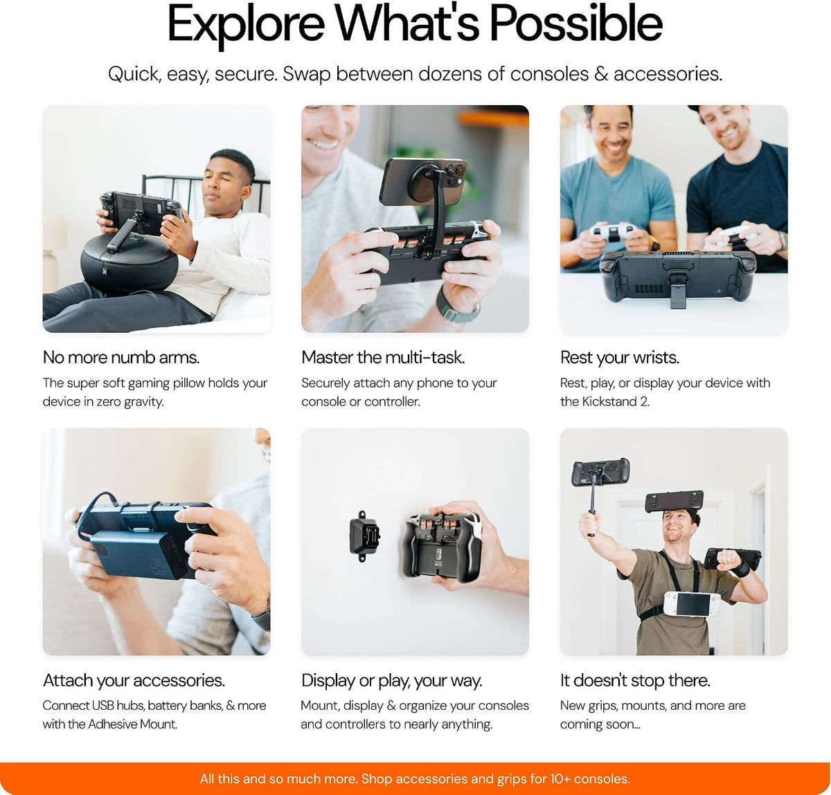 Adhesive Mount for Gaming Accessories | Build Your Bundle Accessories - Image 4