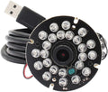 ELP H.264 1080P IR Infrared Night Vision USB Camera Module with Microphone | Wide Angle PC Webcam for Computer, UVC USB2.0 Lightburn Camera for Day Night Vision Home Security, Industrial Machine Vision by ELP
