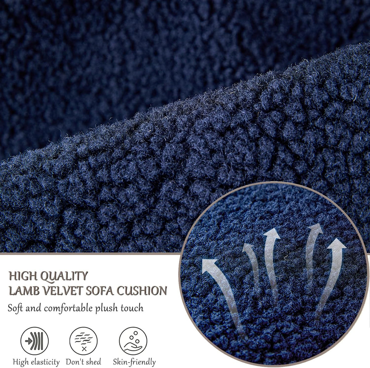 Armrest Covers for Recliners Couch Arm Covers with Pockets for Sofa - Image 5