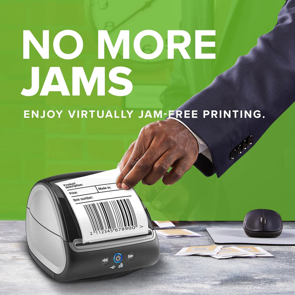 DYMO LabelWriter 5XL Printer Bundle, Machine + 2 Rolls, Extra-Wide Labels - Image 3