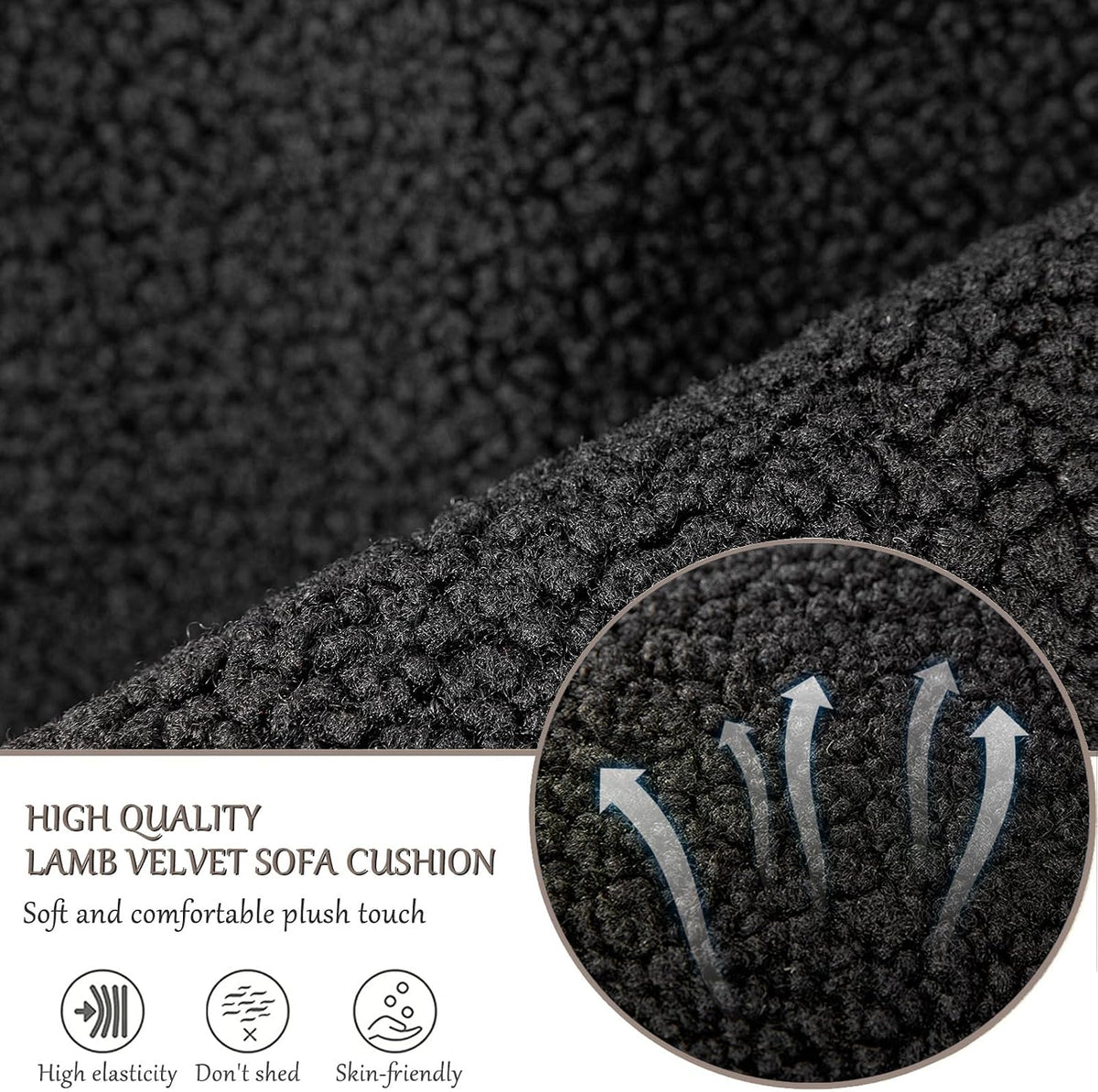 Armrest Covers for Recliners Couch Arm Covers with Pockets for Sofa - Image 5