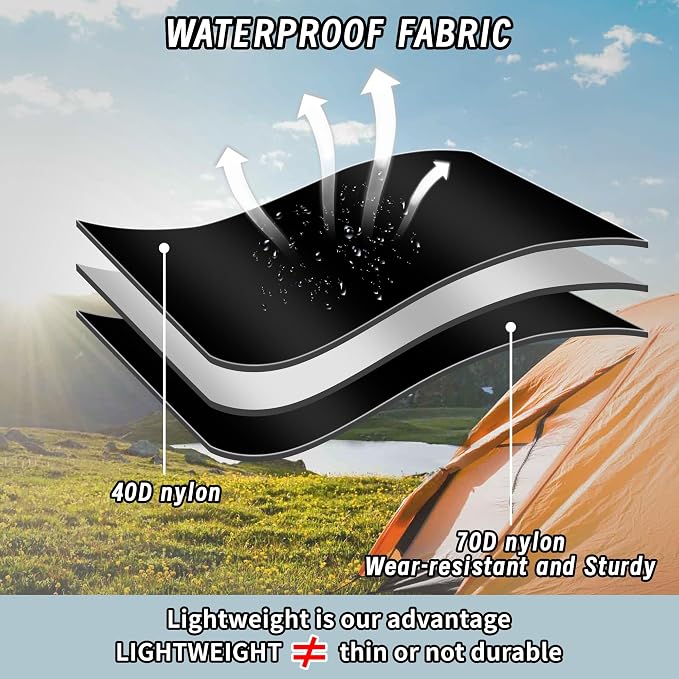 Inflatable Seat Cushion, Lightweight Waterproof Stadium Seat Pads | Camping Air Sitting Pad with Repair Patch, Portable Seat Cushions for Airplane, Hiking, Climbing, Car, Travel(Black,2 Pack) - Image 6