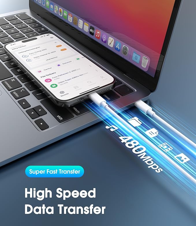100W GaN USB-C Laptop Charger for MacBook Pro/Air Power Adapter | Compatible with MacBook Pro/Air M1-M5, 13-16 Inch, iPad Pro, Samsung Galaxy and more USB-C devices with foldable plug - Image 3