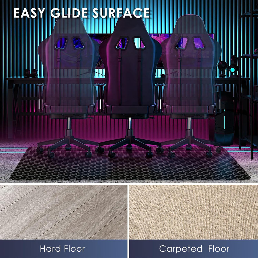 Vicwe Office Chair Mat for Carpet, 60"x46" Heavy Duty Chair Mat with Studs - Image 5