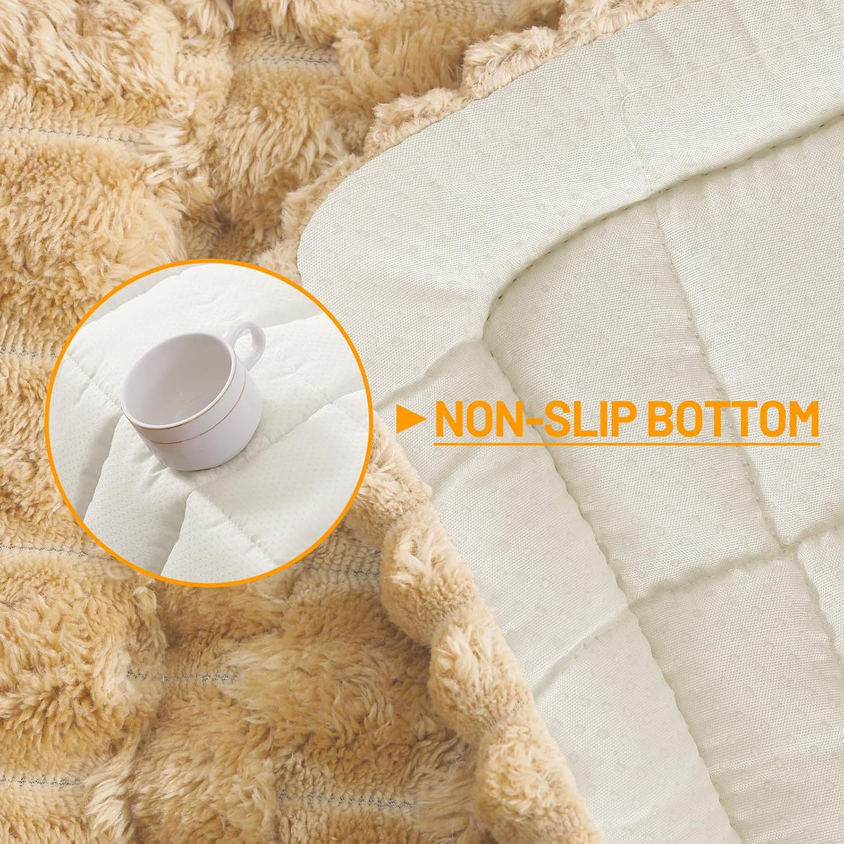 Smiry Couch Covers for Dogs, Non Slip Fuzzy Pet Sofa Protector Washable - Image 11