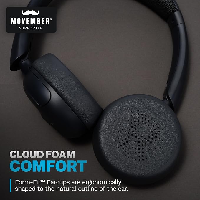 JLab, Go Lux ANC, On Ear Headphones, Active Noise Cancelling, Bluetooth, Graphite - Image 5