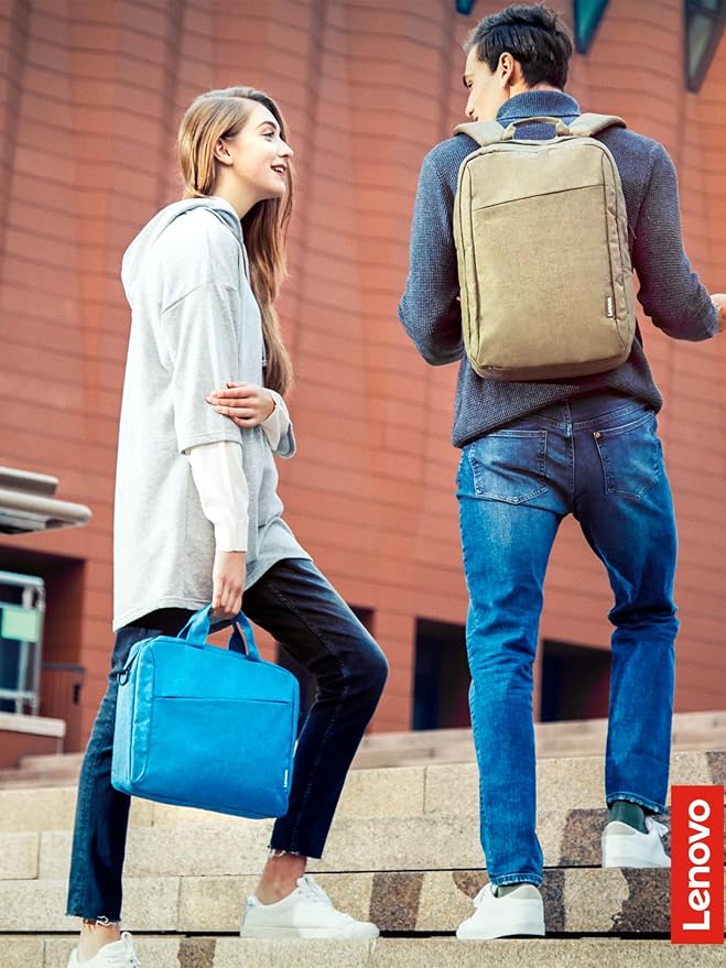 Lenovo Casual Laptop Backpack B210-15.6 inch - Padded Laptop/Tablet Compartment - Durable and Water-Repellent Fabric - Lightweight - Blue (Pack of 3) - Image 10