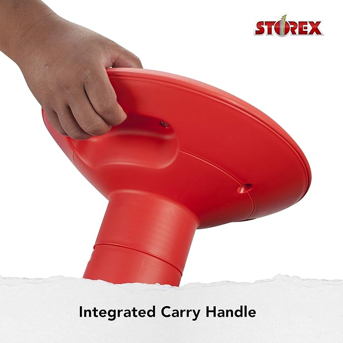 Storex Wiggle Stool – Active Flexible Seating for Classroom and Home Study, Adjustable 12-18 Inch Height, Red (00302U01C) - Image 7