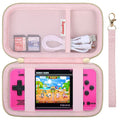 Supmay Carrying Case Compatible with WELLST-G Handheld Game for Kids, Pink by Supmay
