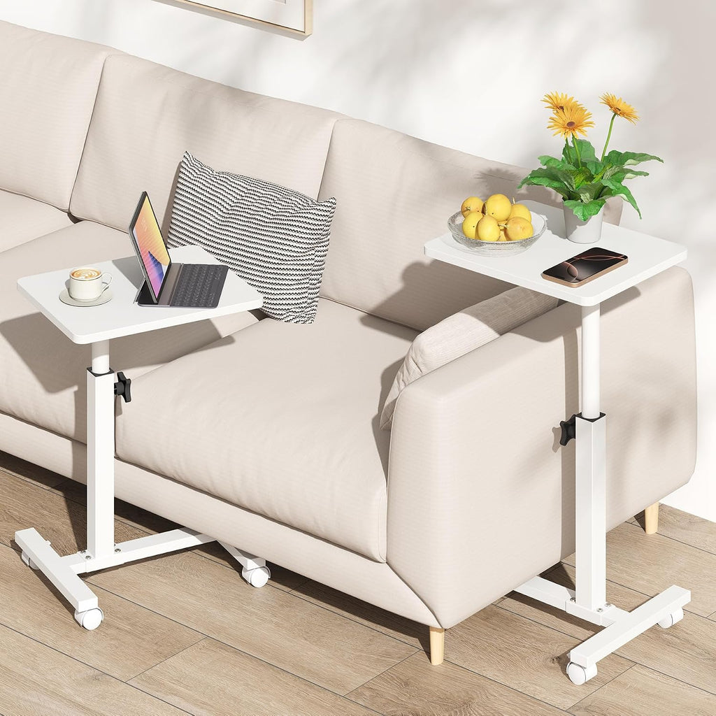 TUTOTAK C Table End Table Adjustable Height, TV Tray Table for Small Spaces - Image 6