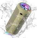 Ortizan Portable Bluetooth Speakers, IPX7 Waterproof Wireless Speaker with 24W Loud Stereo Sound, Outdoor Speaker with Bluetooth 5.3, Deep Bass, RGB Lights, Dual Pairing, 30H Playtime for Home by Ortizan