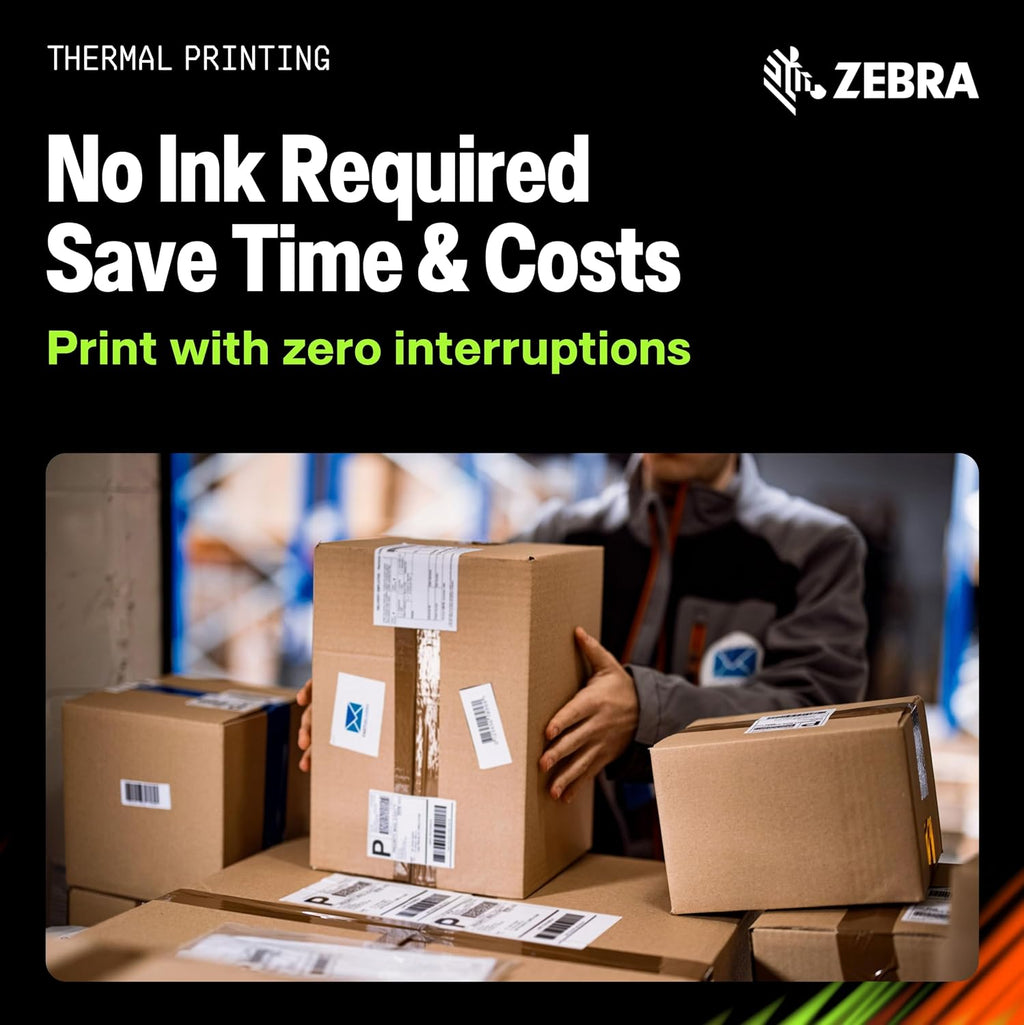 Zebra ZD621 Thermal Shipping Label Printer | 4x6 | No Ink Required - Image 4