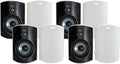 Polk Audio Atrium 5 Outdoor Speakers Wired with Powerful Bass (Pair, White), All-Weather Durability, Broad Sound Coverage, Speed-Lock Mounting System (Pack of 4) by PolkAudio