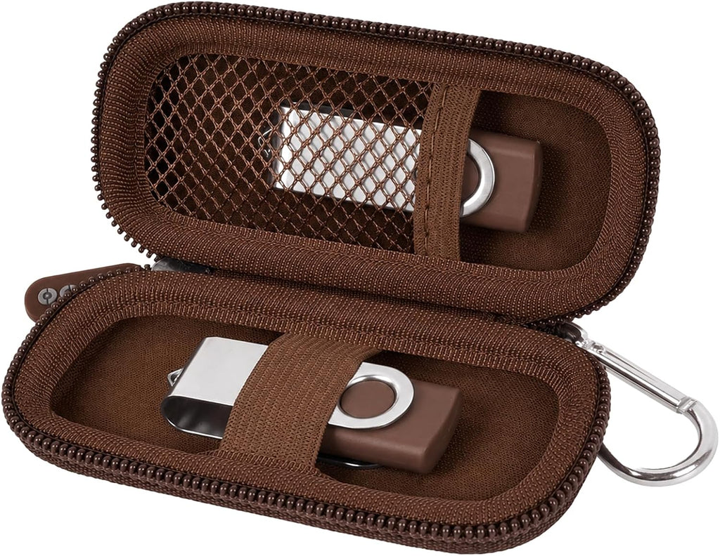 USB Flash Drive Case, SD Card/Thumb Drive/Memory Cards Holder, Bag Only by ALKOO