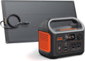 Jackery Solar Generator 300 and SolarSaga 100W Light,292Wh,300W AC | Backup LiFePO4 Battery, Pure Sine Wave AC Outlet, for RV, Outdoors, Camping, Travel, Blackout by Unknown