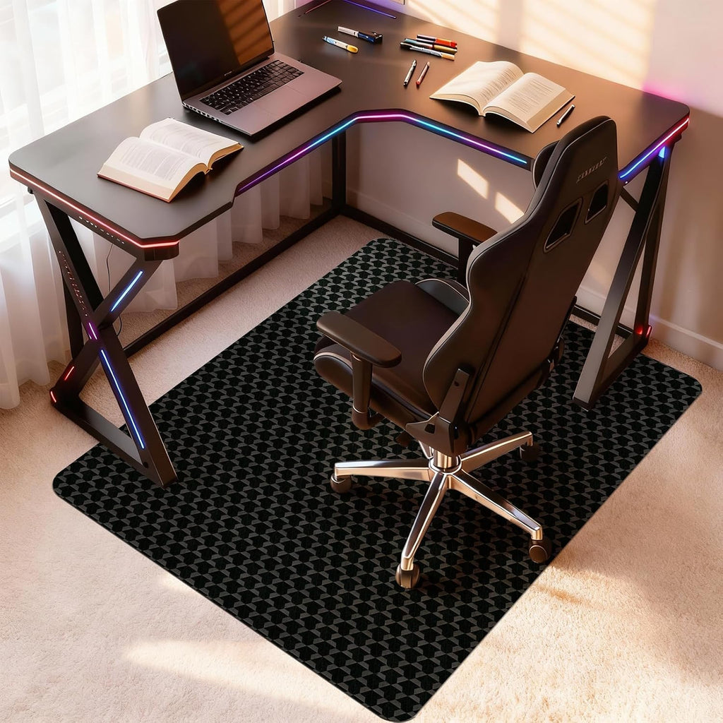 Vicwe Office Chair Mat for Carpet, 60"x46" Heavy Duty Chair Mat with Studs by Vicwe