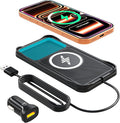 Wireless Car Charger,15w Fast Car Wireless Chargers Charging pad Non Slip Charger for Car Wireless Phone Charger for iPhone 17/16/15/14/13/12 Pro, SE3/SE2/XS/X/XR/8, 100cm Cable by WirelessCarCharger