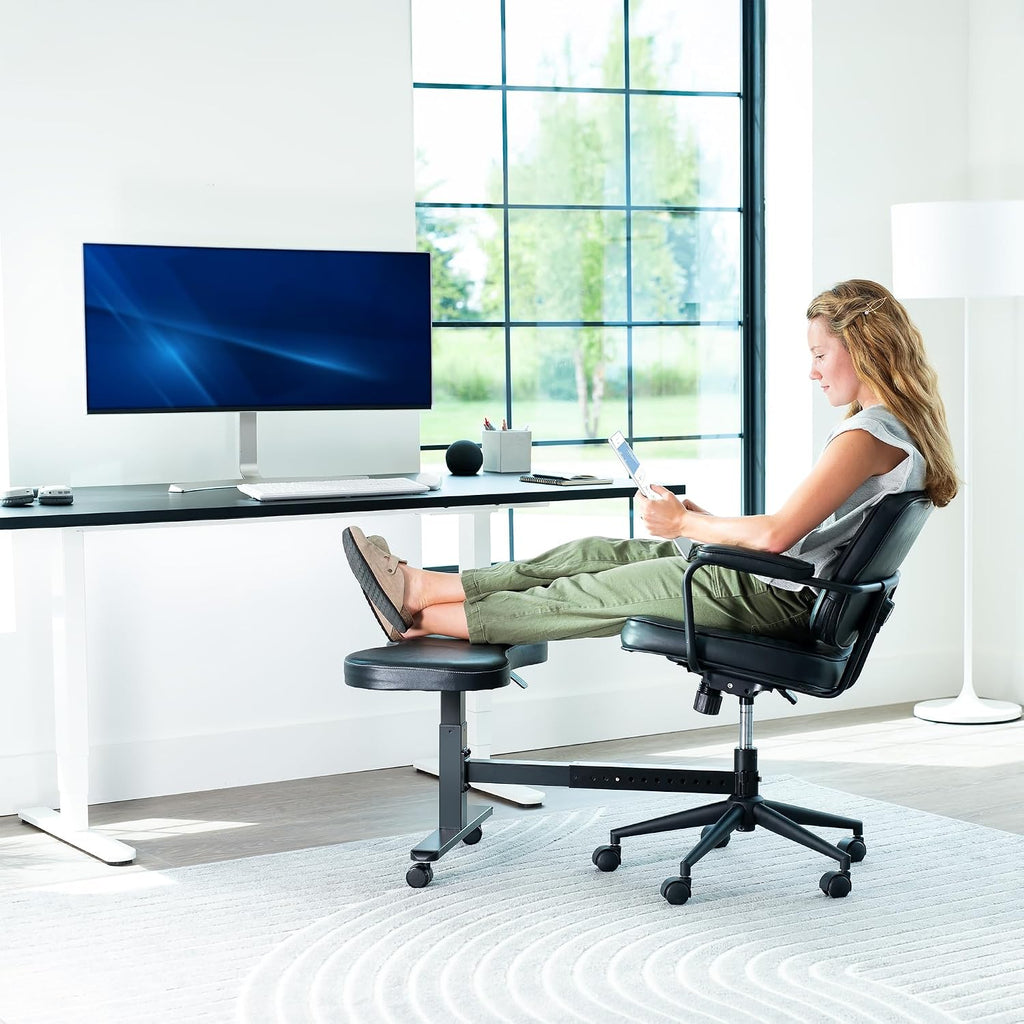 VIVO Retrofit Height Adjustable Footrest for Office Chair, Holds 242 lbs - Image 6