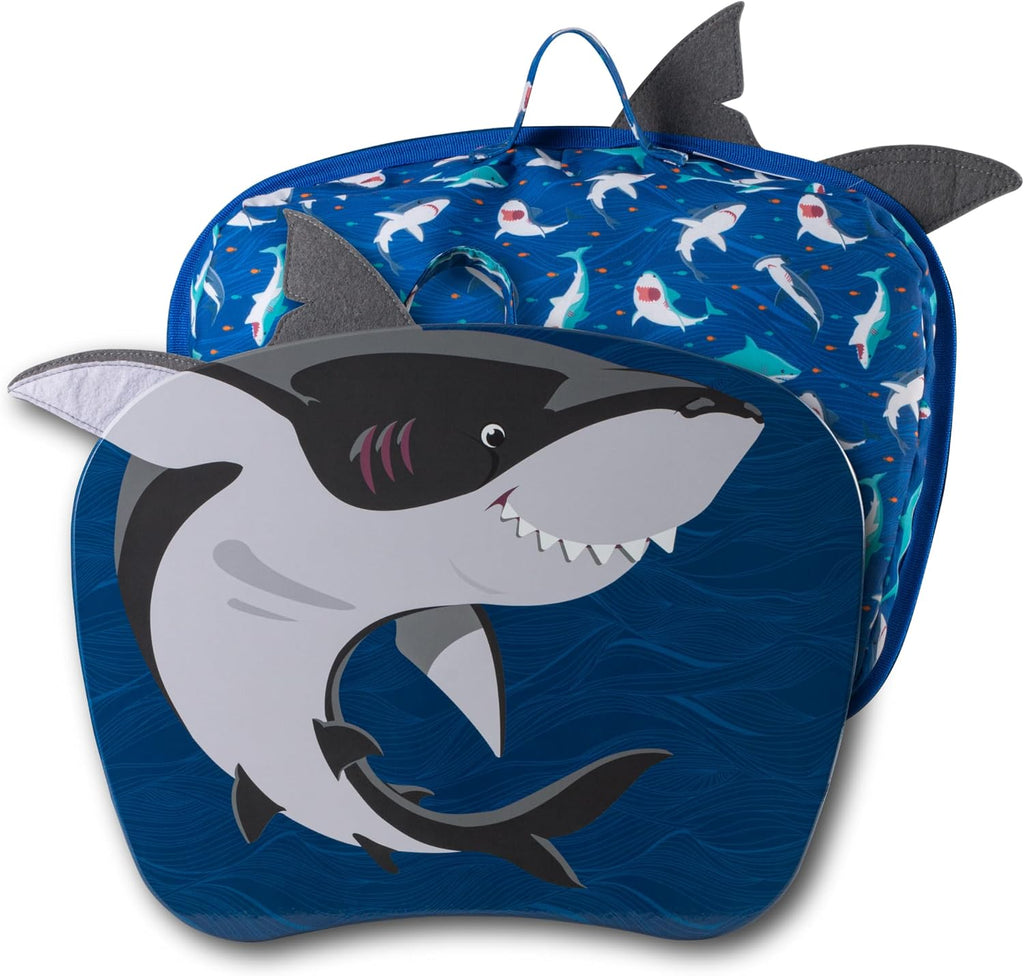 LAPGEAR Lap Pets Lap Desk - Shark, Fits 11.6” Laptops by LapGear
