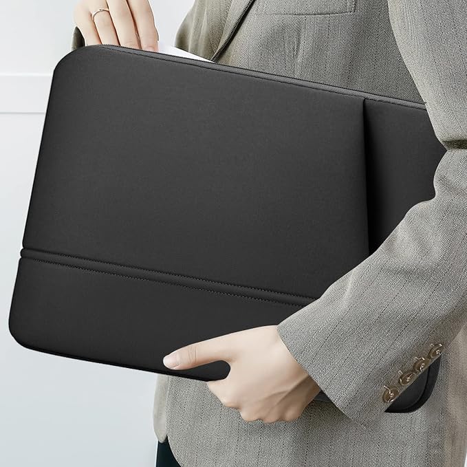 Laptop Sleeve, 14 inch Shockproof Laptop Case for Apple MacBook Pro 2026 | Laptop Bag 13 Inch, Upgrade Protective Computer Cover Compatible for 13.3 14 inch MacBook Pro 2024, MacBook Air, Black - Image 7
