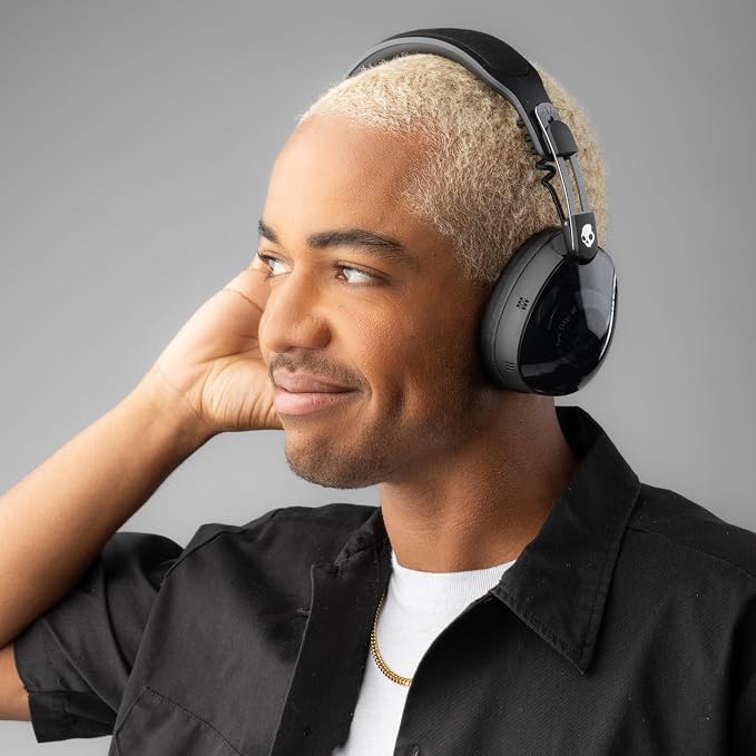 Skullcandy Aviator 900 ANC Noise Canceling Wireless Headphones - True Black | Bluetooth, THX Spatial Audio with Head Tracking, Premium Adaptive Noise Cancellation, 60 Hours Battery, Microphone, Travel - Image 7