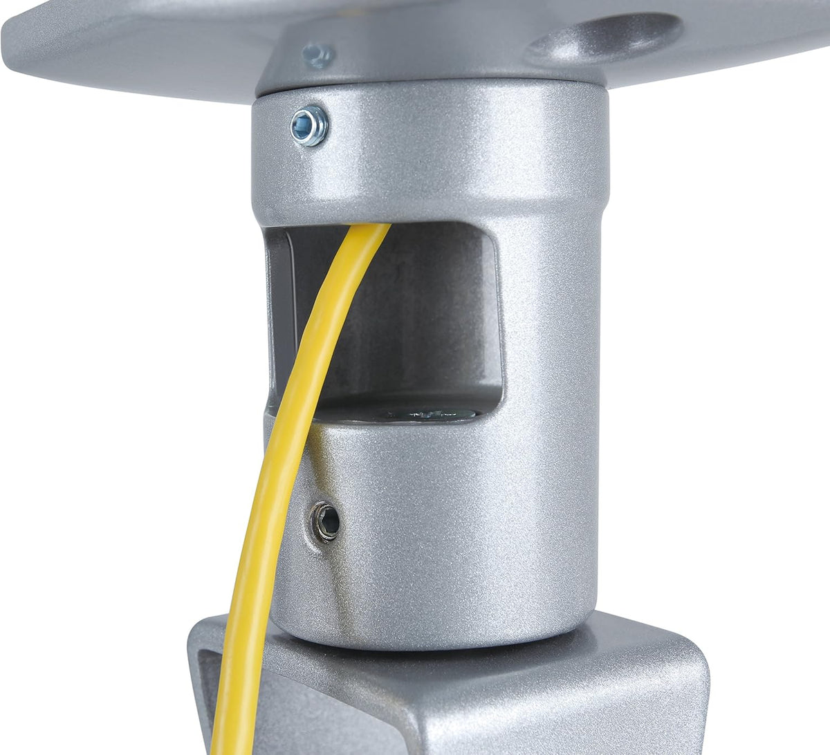 AMER Projector Mount - Universal Ceiling Bracket LCD DLP Tilt 360° Swivel 30lbs (Silver) - Image 2