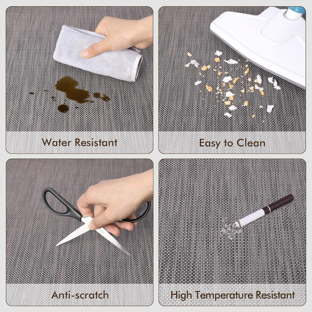 Office Chair Mat for Hardwood Floors, Anti-Slip PVC, 35.4"x 55" - Image 5