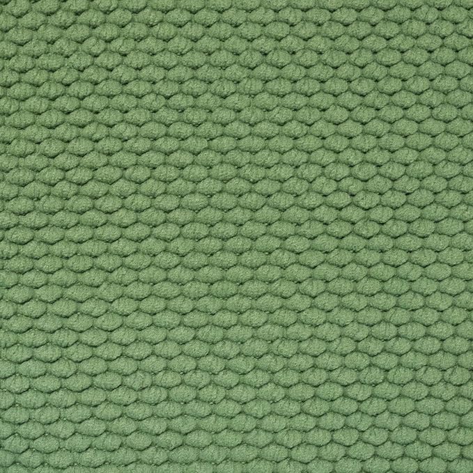 Sweet Home Collection Cushion Memory Foam Chair Pads Honeycomb Nonslip Back Seat Cover 16" x 16", 6 Pack, Green - Image 2