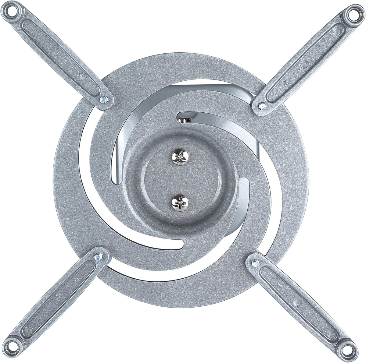 AMER Projector Mount - Universal Ceiling Bracket LCD DLP Tilt 360° Swivel 30lbs (Silver) - Image 5