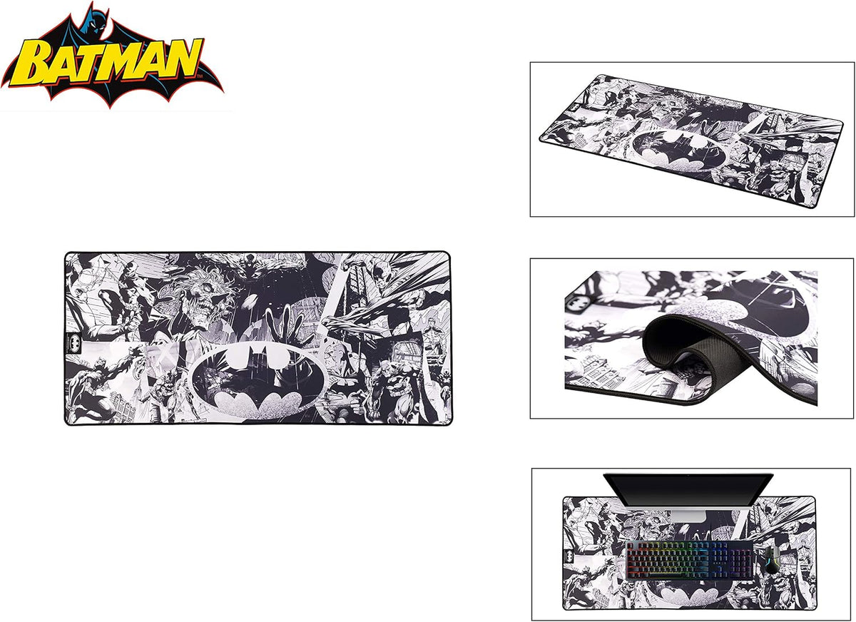 SUBSONIC Batman Mouse Pad XXL 35x15 in – Gaming Desk Mat Extra Large - Image 4