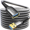 AINOPE USB Extension Cable,USB Extender,USB 3.0 Extension Cable, Male to Female Cord High Data Transfer Compatible with Webcam,USBKeyboard,Flash Drive,Hard Drive,Printer,3.3FT,Black by AINOPE10yearsforphoneaccessories