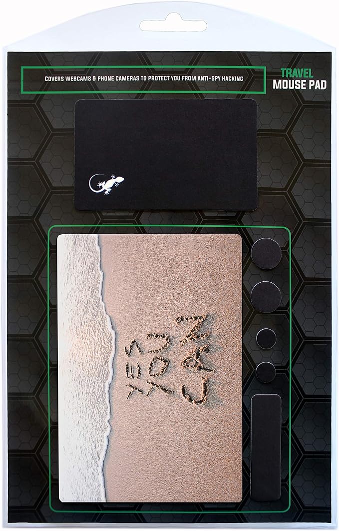 Mouse Pad Adhesive Bottom - Sticks to Any Surface - Portable - Webcam Covers and Screen Cleaner Included (YES You CAN) - Image 9