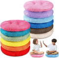 Fumete 12 Pcs 16 Inch Round Floor Cushions for Kids and Toddlers, Flexible Seating Classroom Furniture Floor Pillow for Home, Daycare, Preschool, Yoga and Meditation (Fresh) by Fumete
