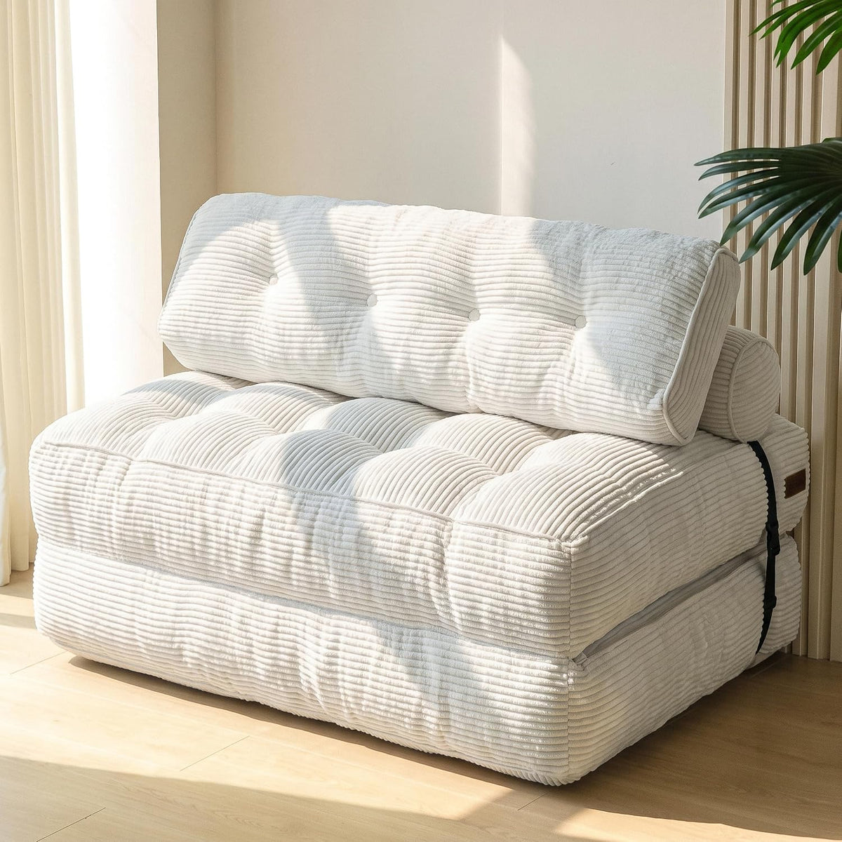 MAXYOYO Folding Sofa Bed, Convertible Chair Bed with Pillow by MAXYOYO